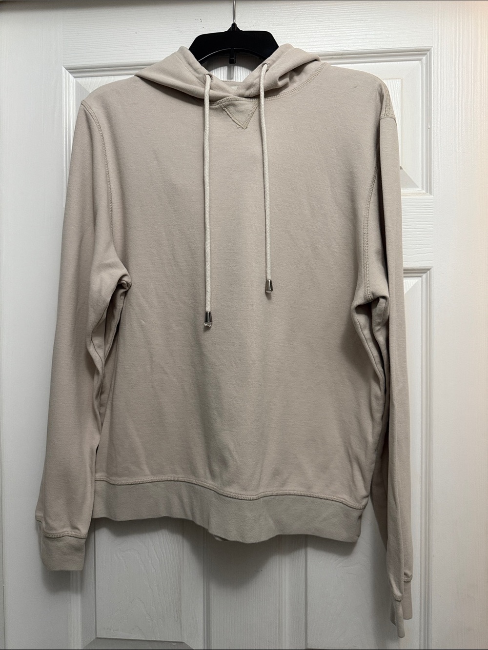Paul Taylor Men's Pullover Hoodie in Light Beige